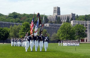 USMA Color Guard on Parade