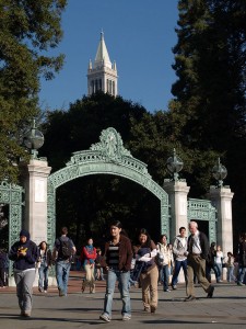 UC Berkeley Campanile Sather Gate