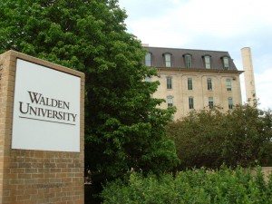 Walden University SIgn & Building Walden University SIgn & Building